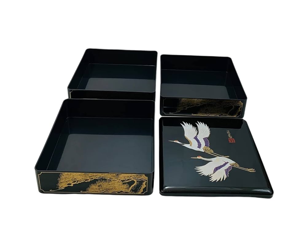 手箱 TEBAKO-BOX Gold lacquer tebako 手箱 (box for personal accessories